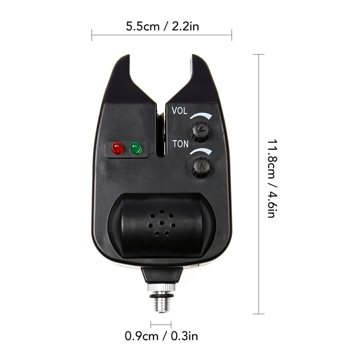 Adjustable Retractable Carp Fishing Rod Pod Stand Holder Fishing Pole Pod Stand with 3 Bite Alarms Swingers Indicator