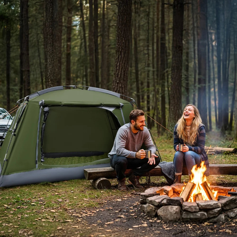 Backpacking Tent for Camping: Portable 1-2 Person Hiking Waterproof Tent Quick Setup and Compact for Outdoor Festivals