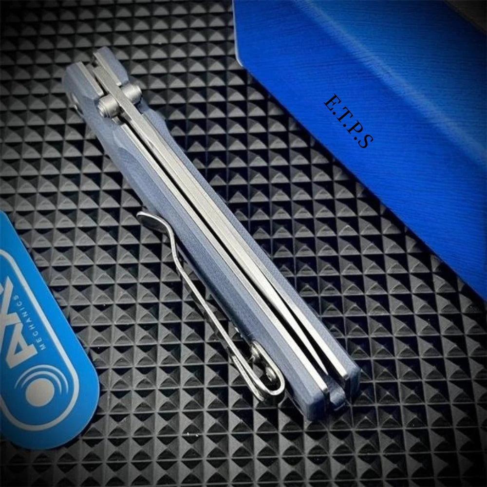 BM485 Valet Folding Knife 2.96" G10 Handle EDC Pocket Knife AXIS Lock Hunting Outdoor Survival Assisted Open Flipper Knives