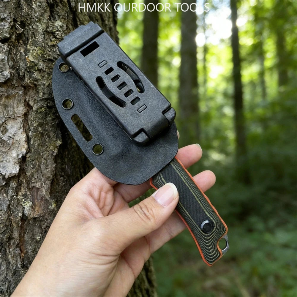 BM 15017 Straight G10 Handle 8Cr13Mov Blade Fixed Blade Outdoor Knife Camping Portable Hiking with Kydex Sheath Hand Tools EDC