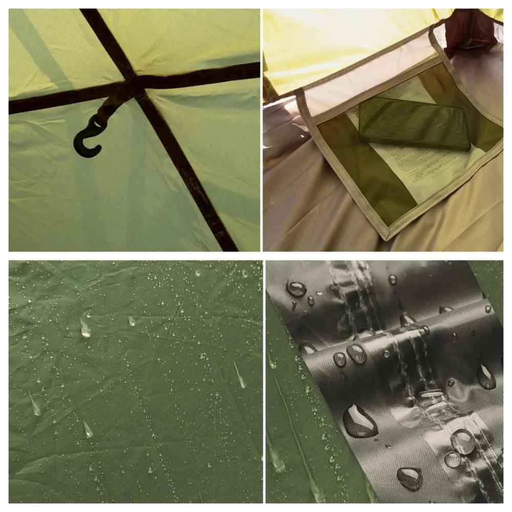 Backpacking Tent for Camping: Portable 1-2 Person Hiking Waterproof Tent Quick Setup and Compact for Outdoor Festivals