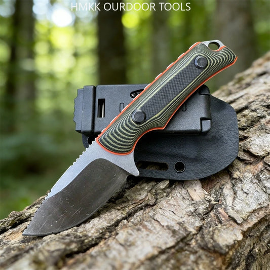 BM 15017 Straight G10 Handle 8Cr13Mov Blade Fixed Blade Outdoor Knife Camping Portable Hiking with Kydex Sheath Hand Tools EDC