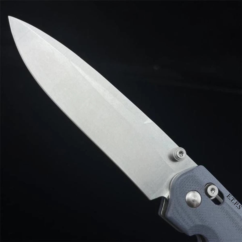 BM485 Valet Folding Knife 2.96" G10 Handle EDC Pocket Knife AXIS Lock Hunting Outdoor Survival Assisted Open Flipper Knives
