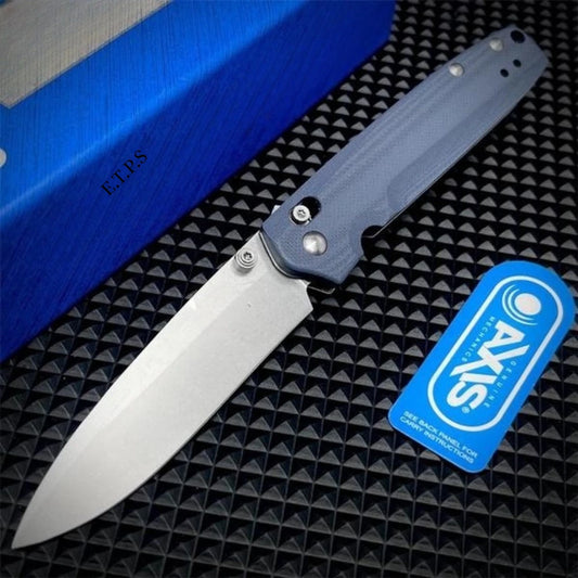BM485 Valet Folding Knife 2.96" G10 Handle EDC Pocket Knife AXIS Lock Hunting Outdoor Survival Assisted Open Flipper Knives